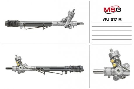 Рулевая рейка с ХПК восстановлена AUDI A6 97-04 MSG AU217R