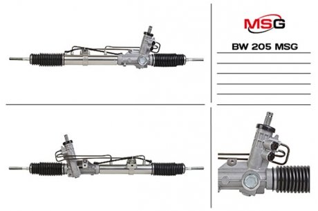 Рульова рейка з ГПК нова BMW 3 E-46 1998-2005 MSG BW205