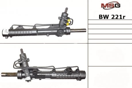 Рульова рейка з ГПК відновлена BMW 3 E-46 1998-2005 MSG BW221R