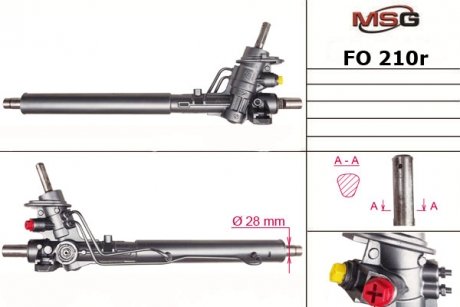 Автозапчасть MSG FO210R