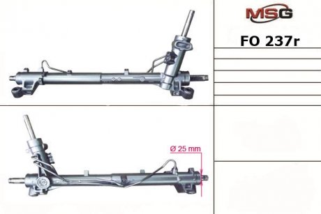 Рулевая рейка с ХПК восстановлена FORD FOCUS C-MAX 03-07,FOCUS II (DA_) 04-,FORD KUGA 08-TRW MSG FO237R