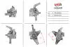 Насос ГУР восстановленный HONDA ACCORD 1998-2003 USA MSG HO024R (фото 1)