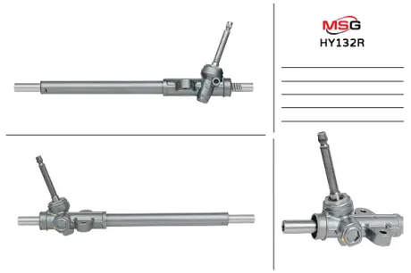 Рулевая рейка без ГУР восстановленная HYUNDAI i-20 GB 14-20 MSG HY132R