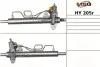 Рулевая рейка с ХПК восстановлена KIA CERATO (LD) 04- MSG HY205R (фото 1)