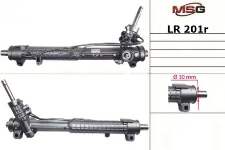 Рулевая рейка с ХПК восстановлена LAND ROVER DISCOVERY III (TAA) 04-09,DISCOVERY IV (LA) 09- MSG LR201R