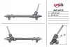 Рульова рейка без ГПК відновлена MAZDA CX-5 2011-2017 MSG MA110R (фото 1)