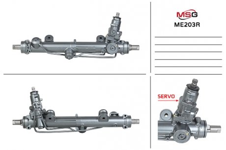 Рулевая рейка с ХПК восстановлена MERCEDES C W 203 00-07 SERV MSG ME203R