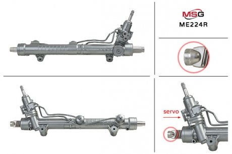 Рулевая рейка с ХПК восстановлена MERCEDES-BENZ GL-CLASS (X164) 06-09,M-CLASS (W164) 05-09 MSG ME224R