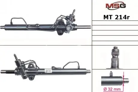 Рулевая рейка с ХПК восстановлена MITSUBISHI L 200 (KB_T, KA_T) 05-15 MSG MT214R