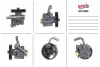 Насос ГУР відновлений NISSAN MURANO (Z50) 03-,TEANA I (J31) 03-08 MSG NI028R (фото 1)