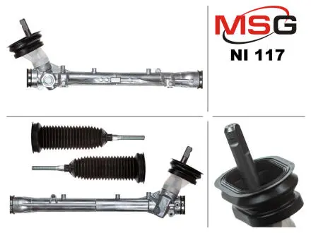 Рулевая рейка без ГПК новая NISSAN TIIDA 2007-2014 MSG NI117