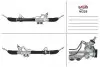 Рулевая рейка с ХПК новая NISSA NAVARA 05-,NISSA PATHFINDER (R51) 08-10 MSG NI225 (фото 1)