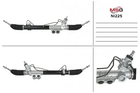 Рулевая рейка с ХПК новая NISSA NAVARA 05-,NISSA PATHFINDER (R51) 08-10 MSG NI225