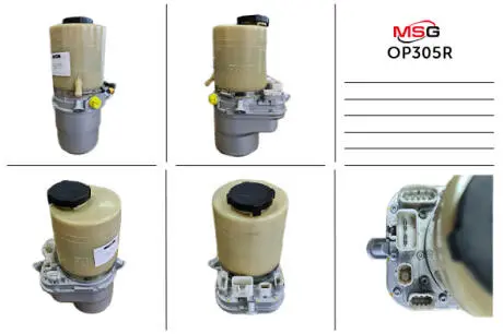 Насос з ЕГПК відновлений Opel Vectra C 02-08, Opel Signum 03-08, SAAB 9-3 02-11 MSG OP305R