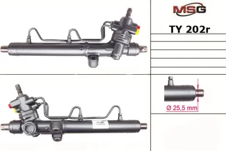 Рулевая рейка с ГУР восстановленная TOYOTA Carina 1992-1996 MSG TY202R