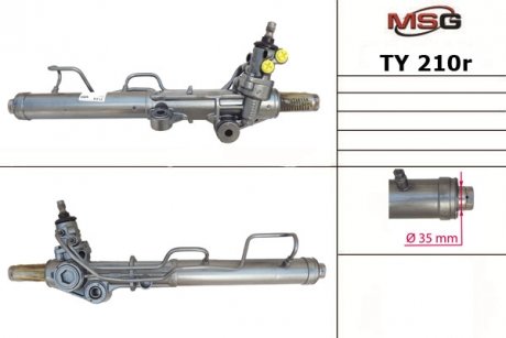 Рулевая рейка с ХПК восстановлена TOYOTA LAND CRUISER J9 96-03 MSG TY210R