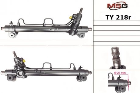 Рулевая рейка с ХПК восстановлена TOYOTA AVALON USA (US) 04-11,TOYOT CAMRY 01-06, TOYOTA SOLARA 03-08 USA MSG TY218R (фото 1)