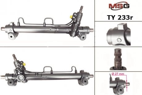 Рульова рейка з ГПК відновлена LEXUS ES 2006-2011;TOYOTA CAMRY 2006-2011 MSG TY233R (фото 1)