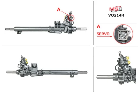 Рулевая рейка с ГУР восстановленная VOLVO S 80 99-06 MSG VO214R