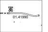 Труба выхлопного газа MTS 0141990 (фото 1)