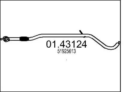 Автозапчасть MTS 0143124