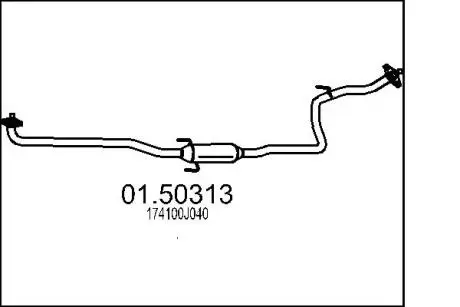 Tіumik њrod. YARIS 1.0 03- MTS 0150313