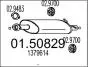 Глушник FORD TRANSIT 2.2TDCi 06- MTS 0150829 (фото 1)