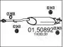 Глушитель TOYOTA HI-LUX 2.5 D MTS 0150892 (фото 1)