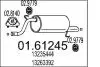 Труба выхлопная koсc. CORSA D 1.2 +.. MTS 0161245 (фото 1)