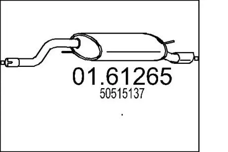 Автозапчасть MTS 0161265