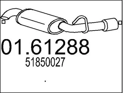 Автозапчасть MTS 0161288