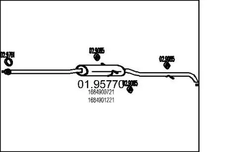 Глушитель MTS 01.95770