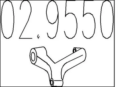 Резиновый крепежный элемент MTS 02.9550