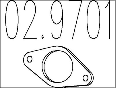 Монтажное кольцо MTS 02.9701
