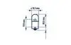 Автолампа R10W 24V 10W BA15s Standard NARVA 173263000 (фото 2)