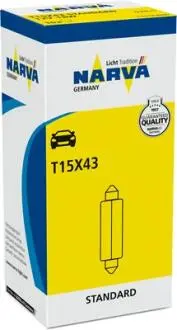 Лампа AC салону 12V18W 11*43mm SV8,5 NARVA 175123000