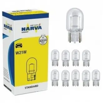 Автолампа W21W 12V 21W W3x16d Standard (без цоколя)) NARVA 176323000