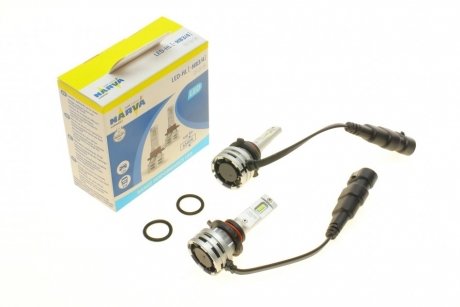 Автолампа HB3/HB4 12/24V 24W P20d/P22d Performance LED (к-кт 2шт)) (6500K) NARVA 180383000