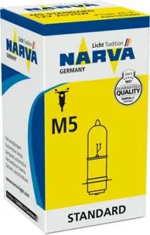 Лампа 12V 25-25W MH6 (М5) трипелюсткова NARVA 420153000