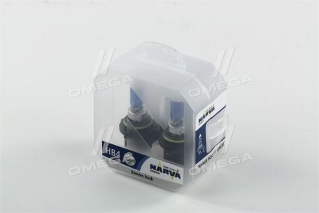 Лампа накаливания TWIN SET HB4 12V 55W RANGE POWER WHITE (выр-во) NARVA 48626S2