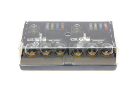 Комплект лампочок H4 24V P43t (C10W, H4, R10W, P21W (S25), W5W (T10)) (14 шт) NARVA 986143010
