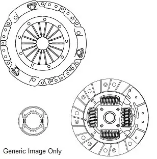 Комплект сцепления Audi A4/A6/A8 /VW Passat 2.5DTI 97-05 (240 mm) National CK9626