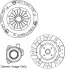 Комплект зчеплення з вижимним FUSION/FIESTA V 1.4 TDCi 03-08 (210mm) National CK9873-26 (фото 1)