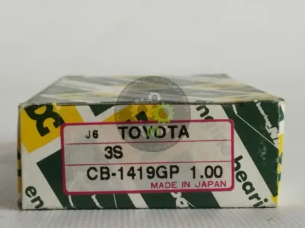 Вкладиші шатунові +1.00mm (к-кт на мотор) Toyota 1S, 2S, 3S, 4S, 5S NDC CB1419GP-100