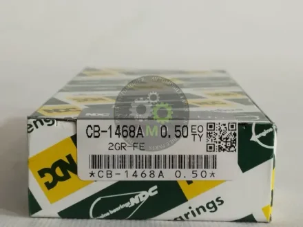 Вкладиші шатунові +0.50mm (к-кт на мотор) Toyota 2GR-FE NDC CB1468A-050