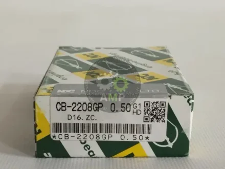 Вкладиші шатунові +0.50mm (к-кт на мотор) Honda D16A1, ZC NDC CB2208GP-050