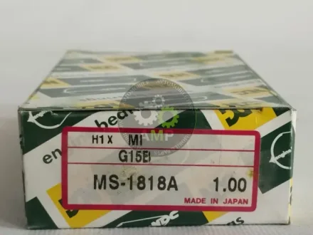Вкладиші корінні +1.00mm (к-кт на мотор) Mitsubishi G11B,G12B,G13B,G15B,4G NDC MS1818A-100