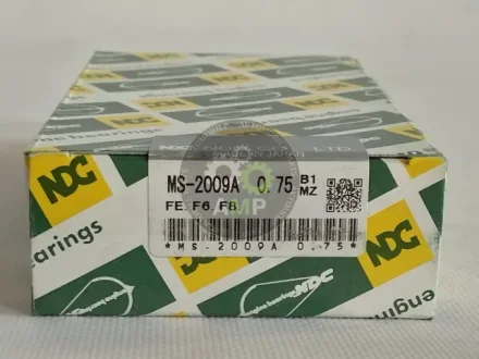 Вкладыши коренные +0.75mm (к-кт на мотор.) Mazda F2, F6, F8(NEW), FE NDC MS2009A-075