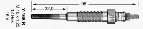 Свеча накаливания NGK 2162