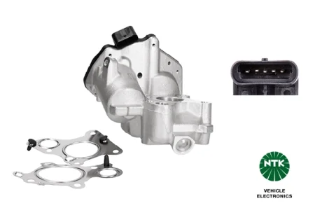 Клапан EGR MERCEDES A (W176), B SPORTS TOURER (W246, W242), C (A205), C (C204), C (C205), C T-MODEL (S204), C T-MODEL (S205), C (W204), C (W205), CLA (C117) 1.8D-3.0D 06.06- NGK 91264 (фото 1)